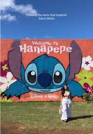 Lilo And Stitch Mural In Hanapepe, Kauai-哈纳佩佩必去景点