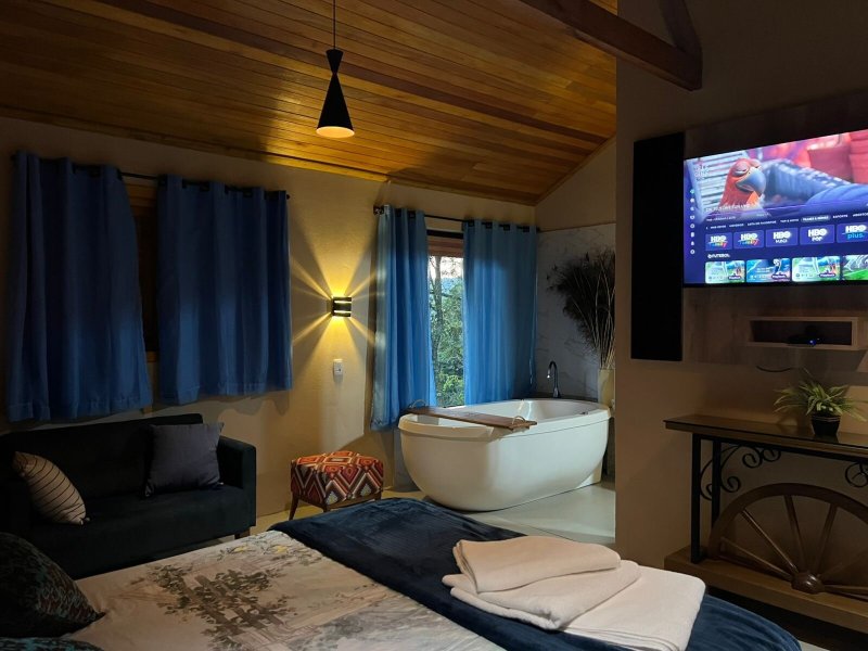 Pousada Maibe Amanhecer na Serra-客卧