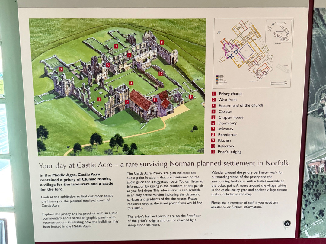 Castle Acre Priory-Castle Acre必去景点