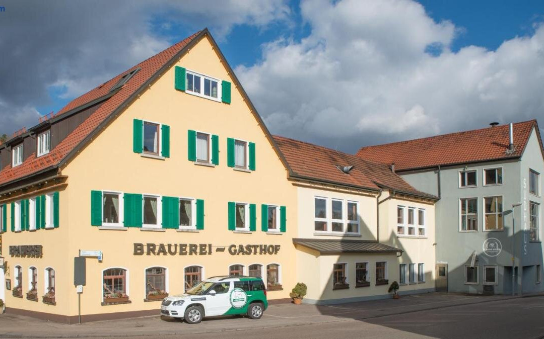 Gerabronn酒店住宿-Brauereigasthof Zum Lamm