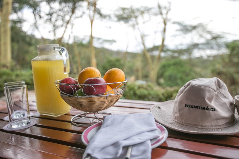 萨罗瓦狮子山野生山林小屋-餐饮