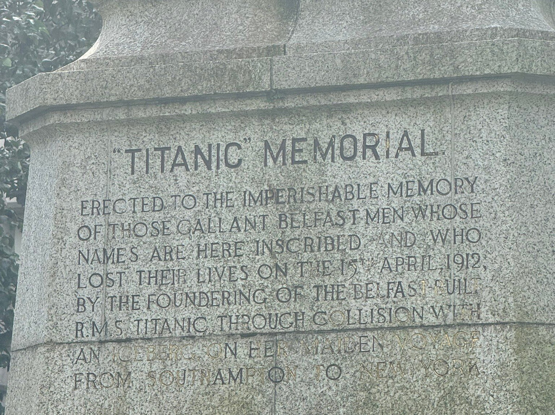 Titanic Memorial Garden-贝尔法斯特必去景点