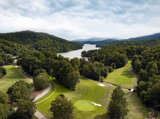 Rumbling Bald on Lake Lure