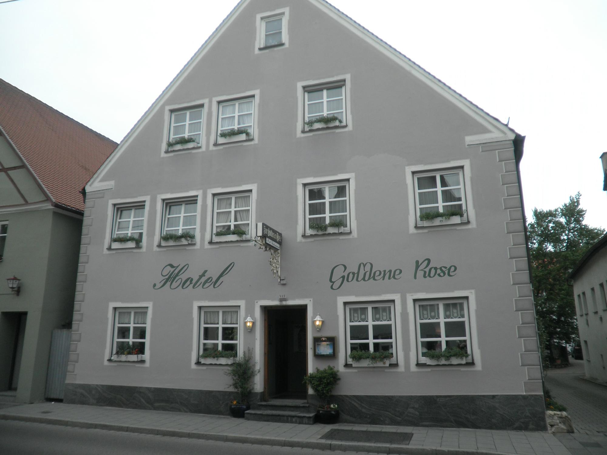 Hotel Goldene Rose-浴室