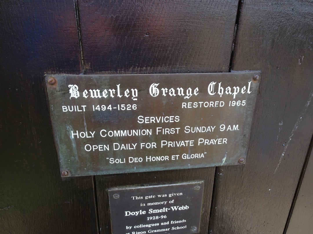 Bewerley Grange Chapel景点图片