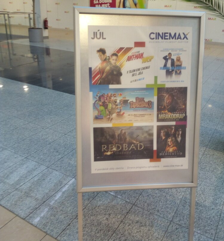 Cinemax OC MAX Nitra-Nitra必去景点