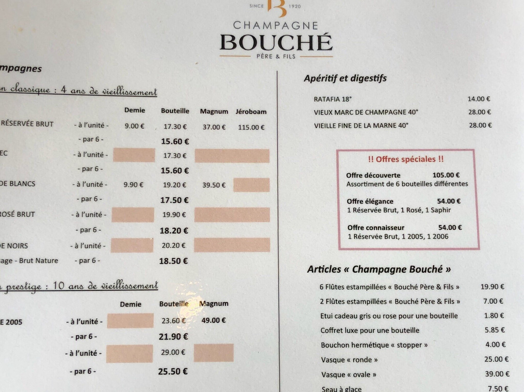 Champagne Bouche Père et Fils景点图片