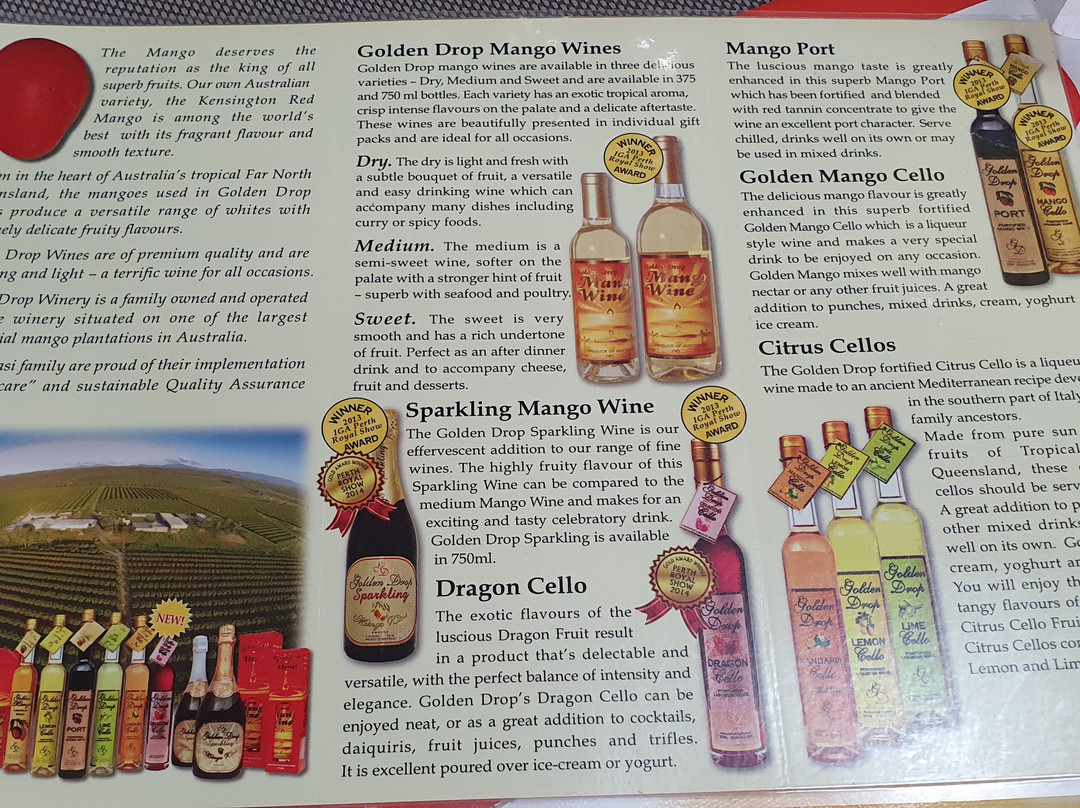 Golden Drop Mango Winery-Biboohra必去景点