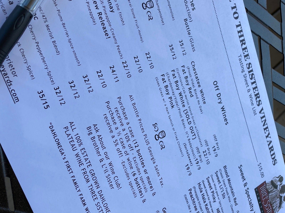 Three Sisters Vineyards & Winery-达洛尼加必去景点