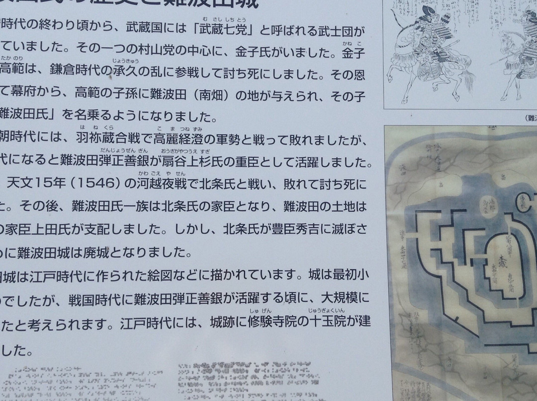 Nanbata Castle Park-富士见市必去景点