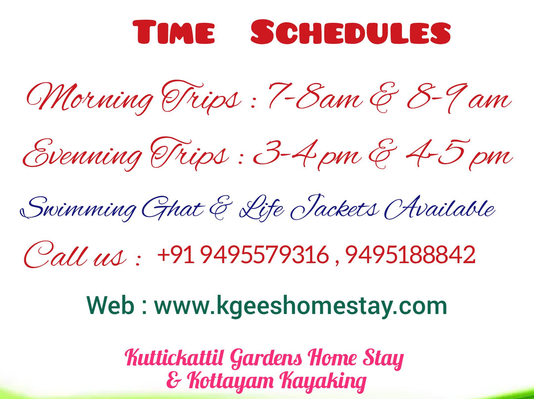 Kottayam Kayaking景点图片