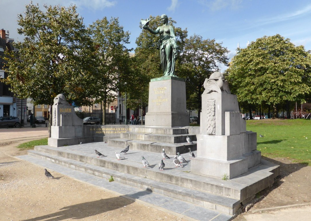 Monument au Pigeon-Soldat-布鲁塞尔必去景点