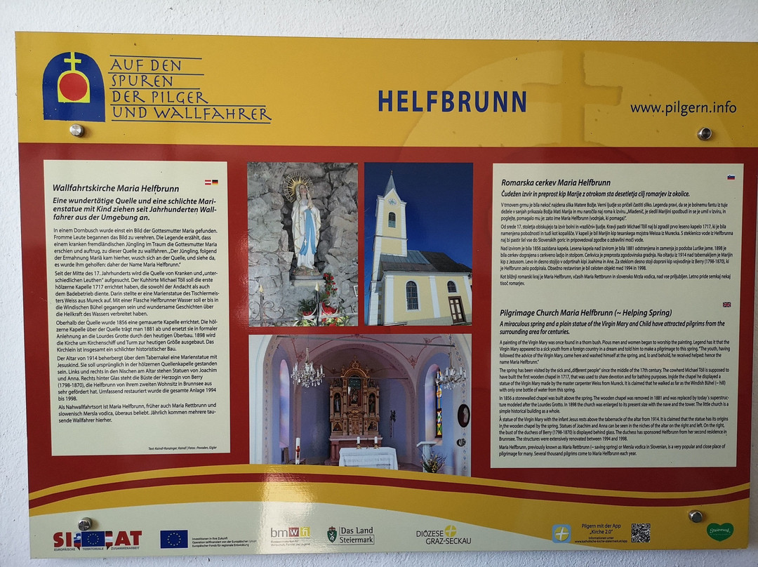 Wallfahrtskirche Maria Helfbrunn in der Südoststeiermark