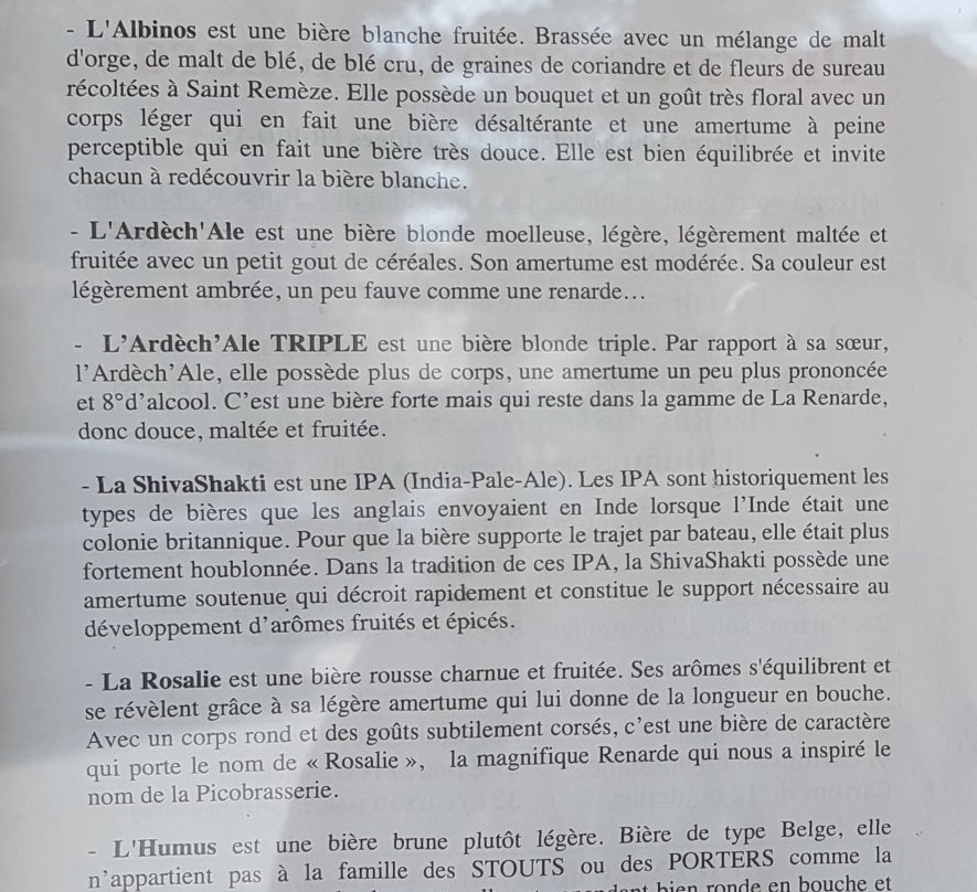 Picobrasserie La Renarde景点图片