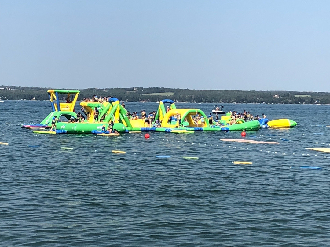 Sylvan Lake Aqua Splash-西尔万湖必去景点