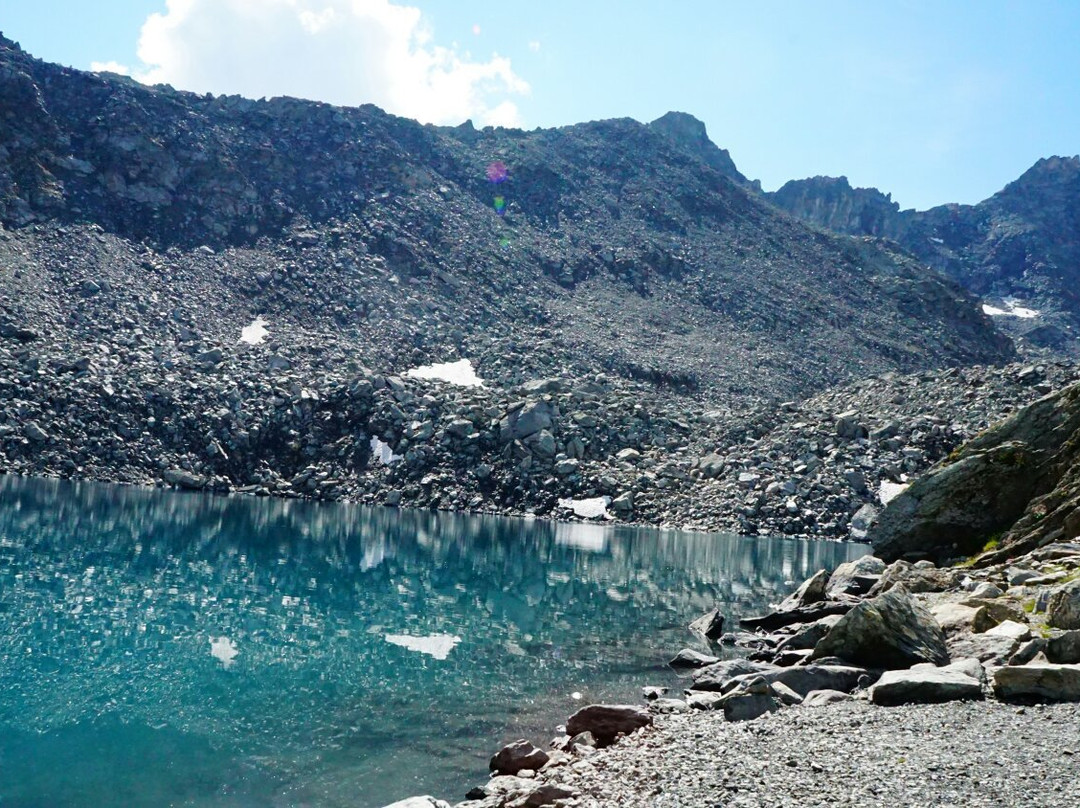 Lago di Pietra Rossa景点图片