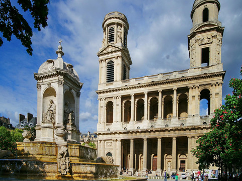 圣叙尔皮斯教堂-巴黎必去景点