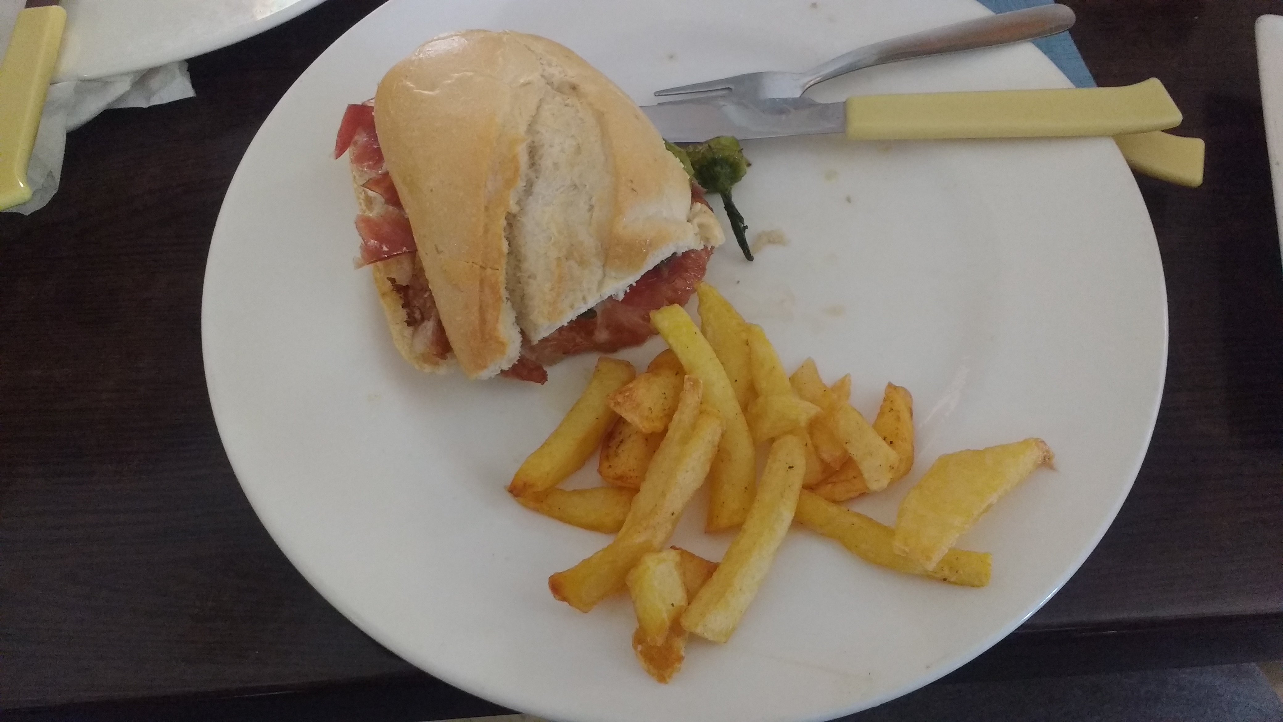 Hostal Restaurante Puerto Blanco-餐饮