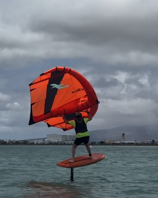 Wing Foiling Paradise Hawaii