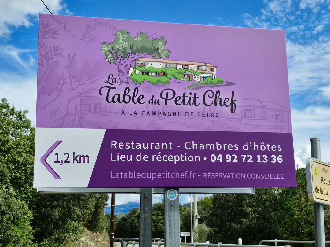 La Table du Petit Chef à la Campagne de Pêtre