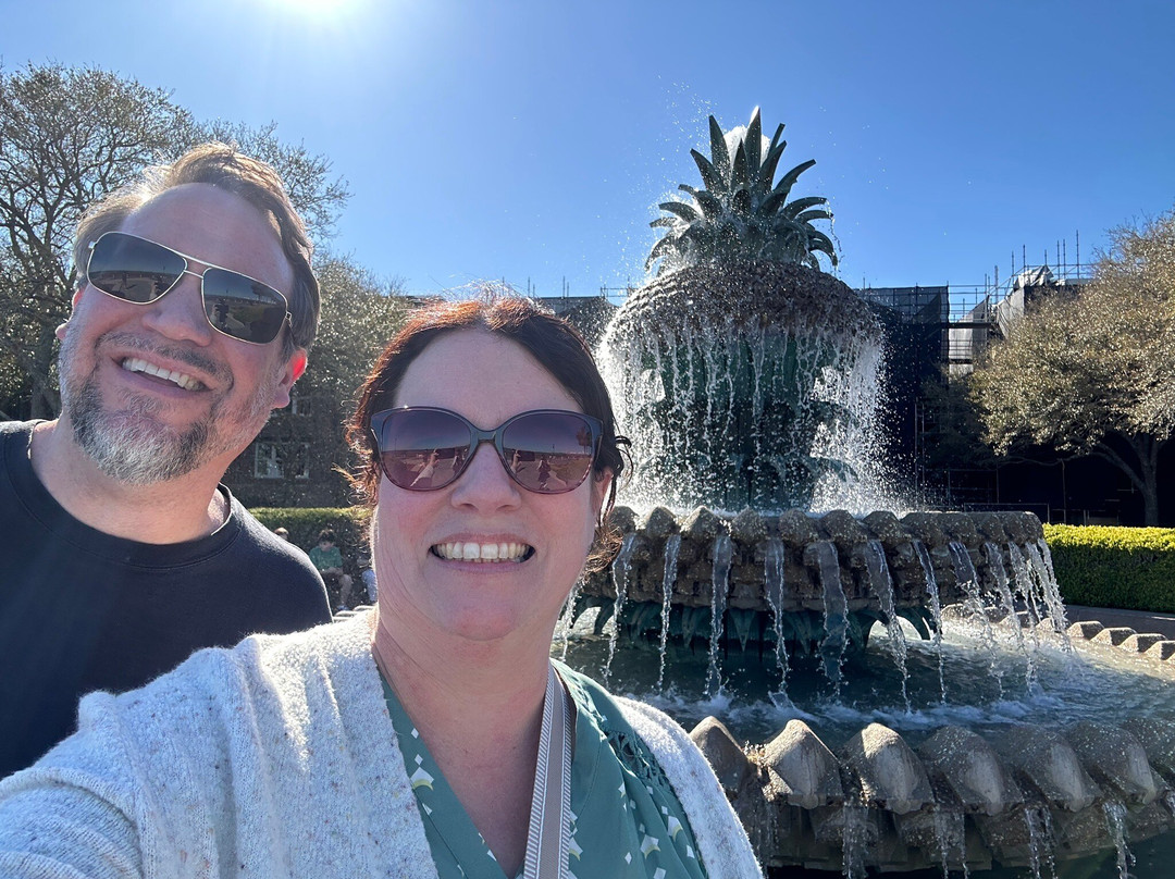 Pineapple Fountain-查尔斯顿必去景点