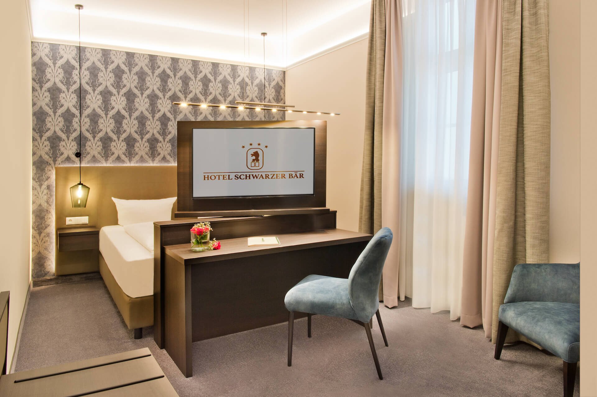Hotel Schwarzer Baer-客卧