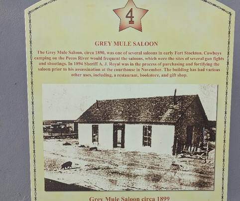 The Grey Mule Saloon-Fort Stockton必去景点