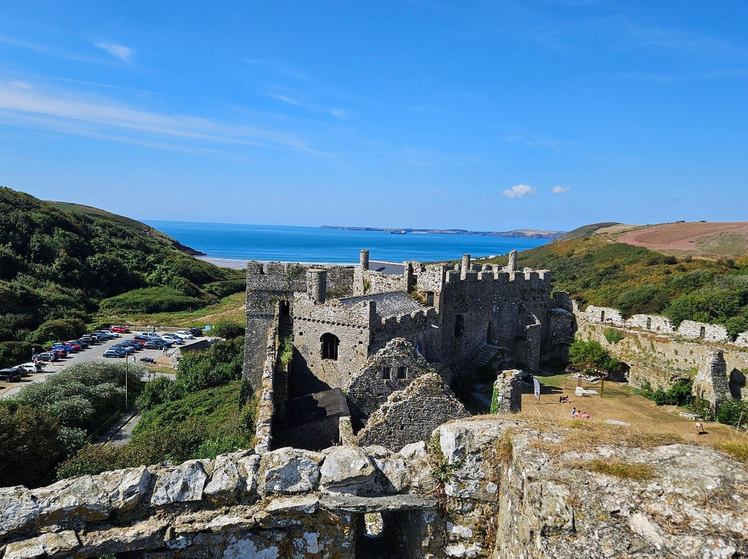 Manorbier Beach-Manorbier必去景点