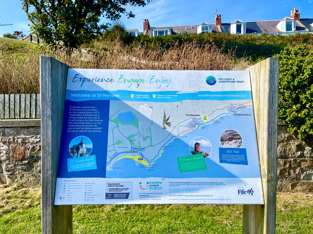 St Monan's Windmill and Salt Pans-St Monans必去景点