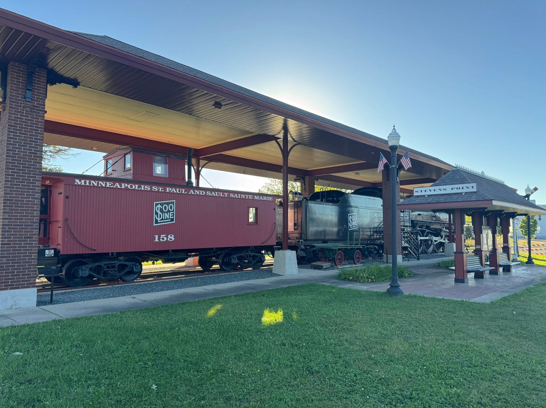 Soo Line Steam Locomotive Display-Stevens Point必去景点