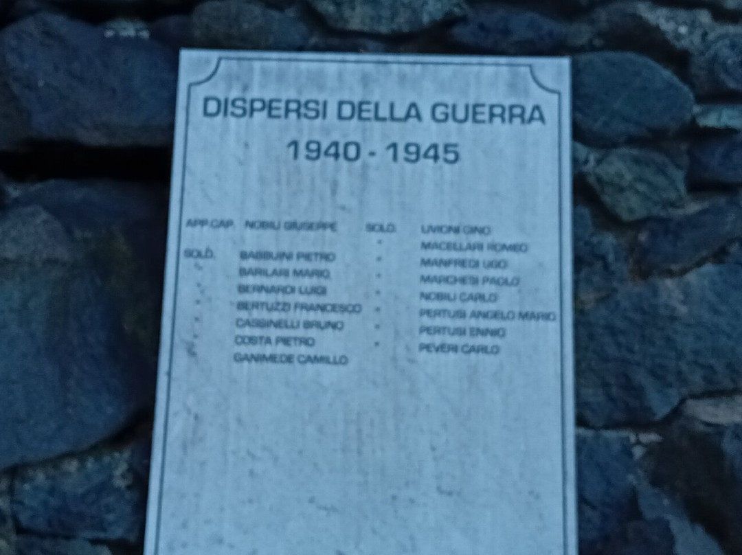 Monumento ai Caduti-Bobbio必去景点