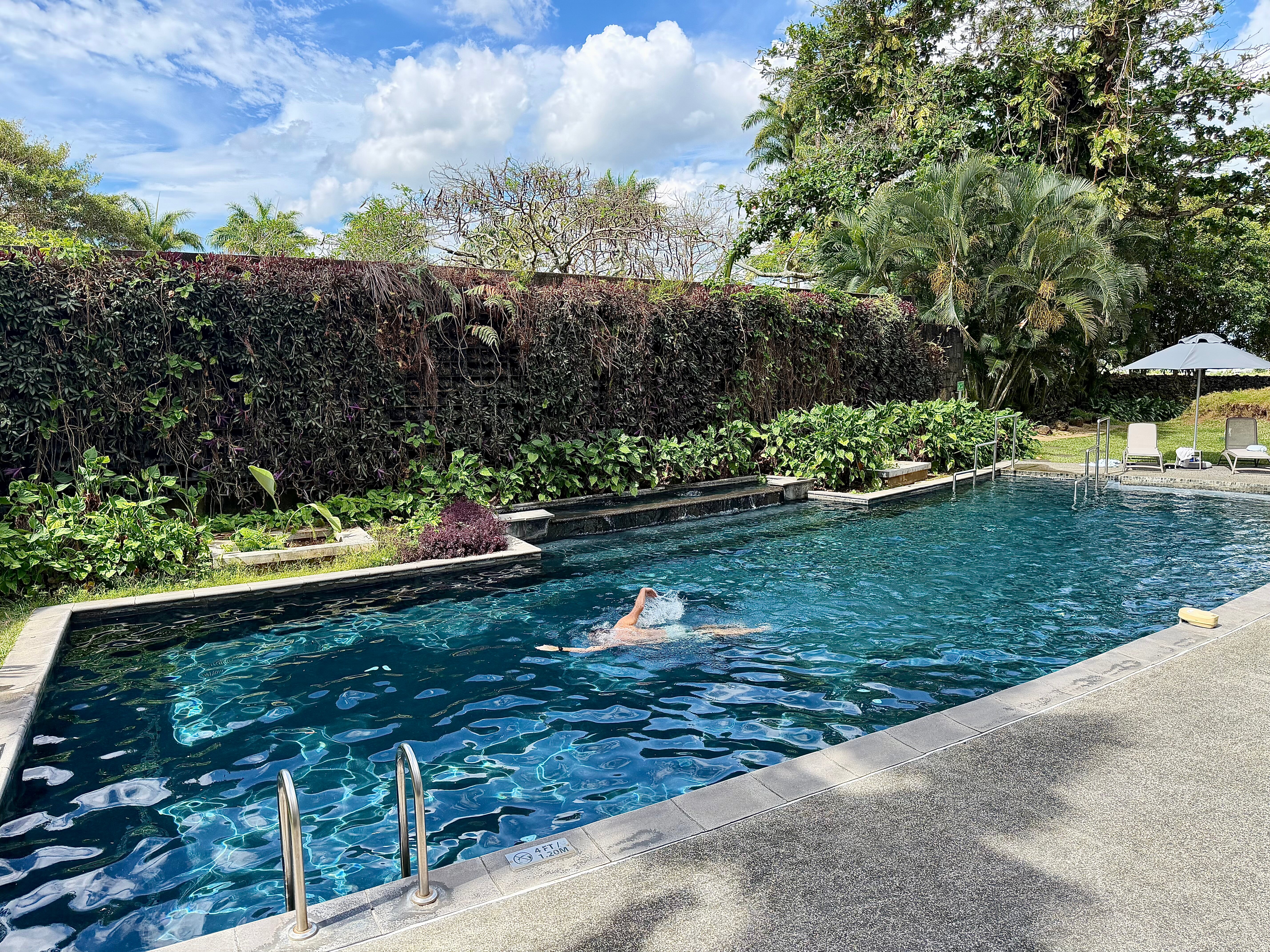 毛里求斯机场假日酒店和海滨别墅-泳池