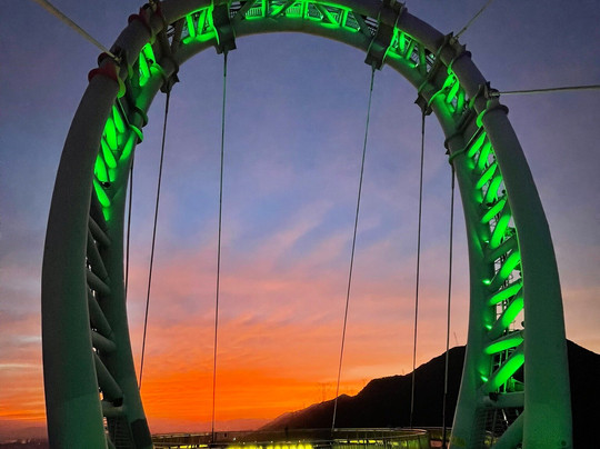 黄腾峡天门悬廊-清远市必去景点