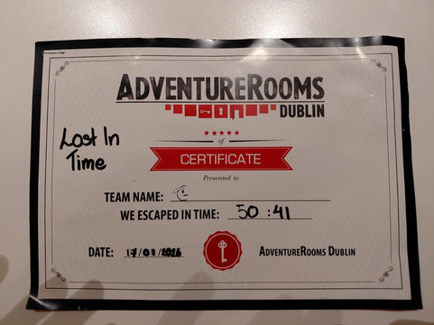 AdventureRooms Dublin-都柏林必去景点