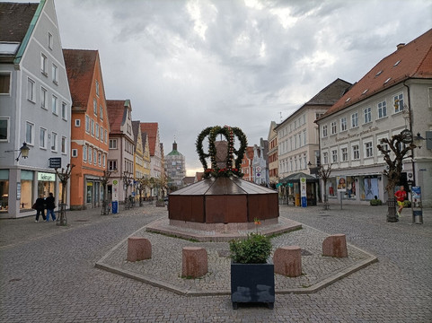 Der neue Marktbrunnen-茨堡必去景点