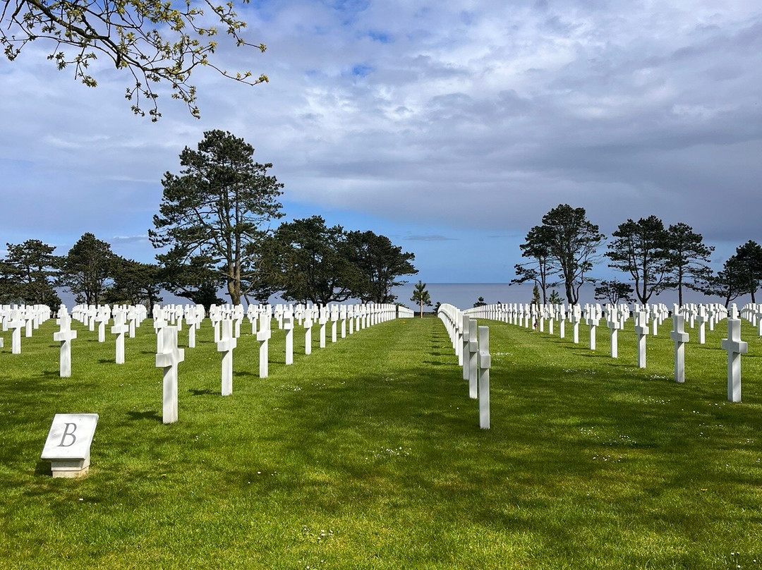 奥马哈海滩美军墓地-滨海科勒维尔必去景点