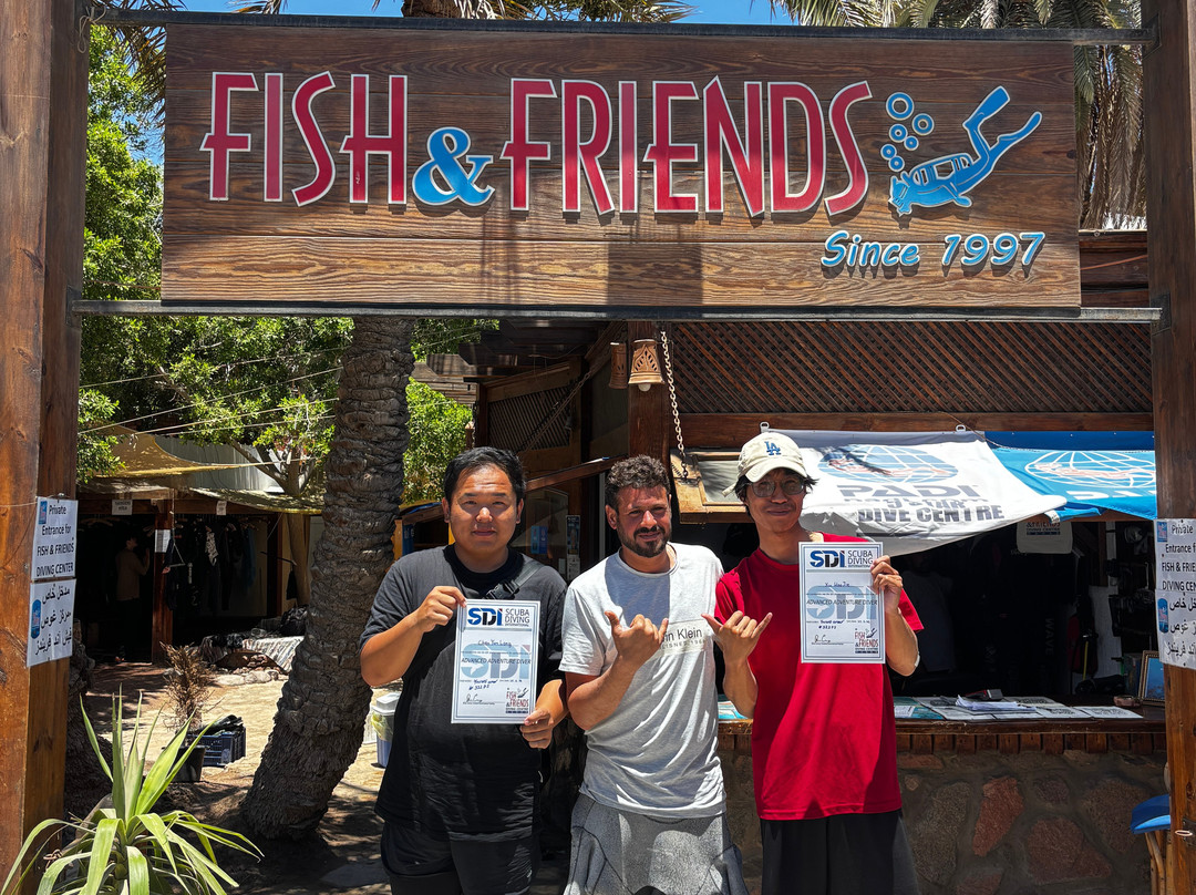 Fish & Friends Diving Centre-达哈卜必去景点