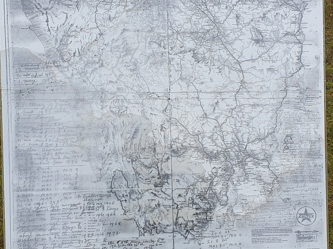 Geographical Centre Of Tasmania-Bronte Park必去景点