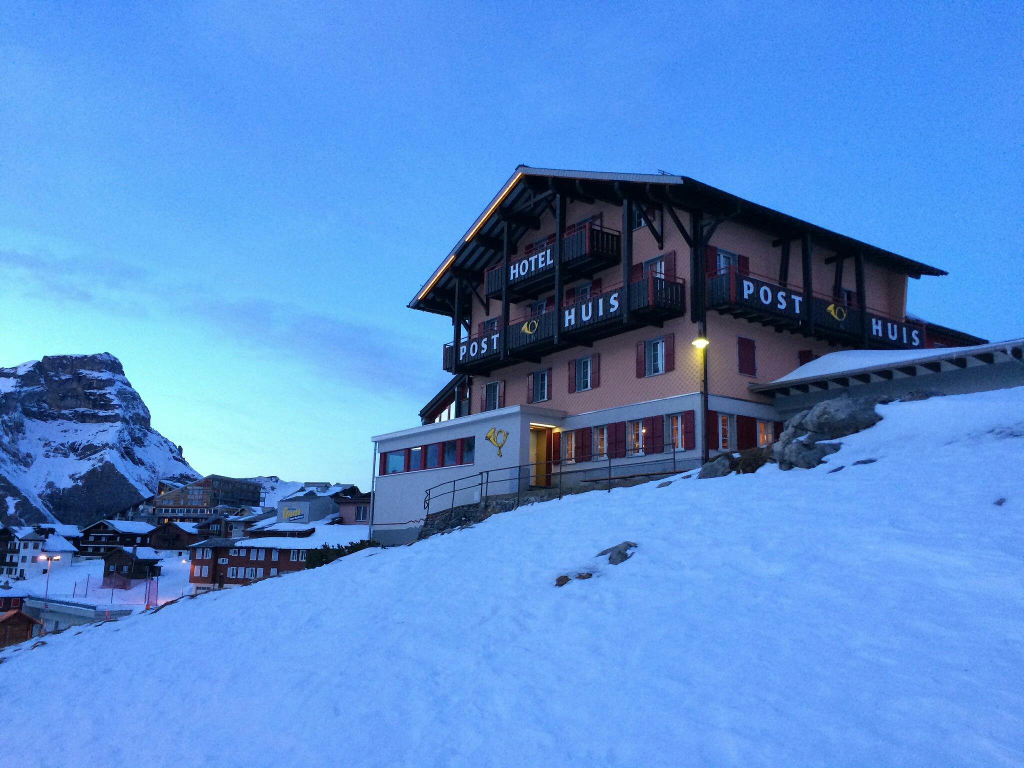 Hotel Posthuis Melchsee-Frutt-浴室