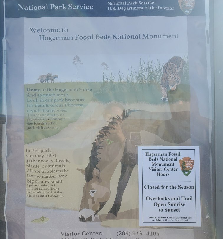 Hagerman Fossil Beds National Monument景点图片
