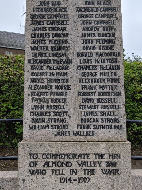Almondbank War Memorial-Almondbank必去景点