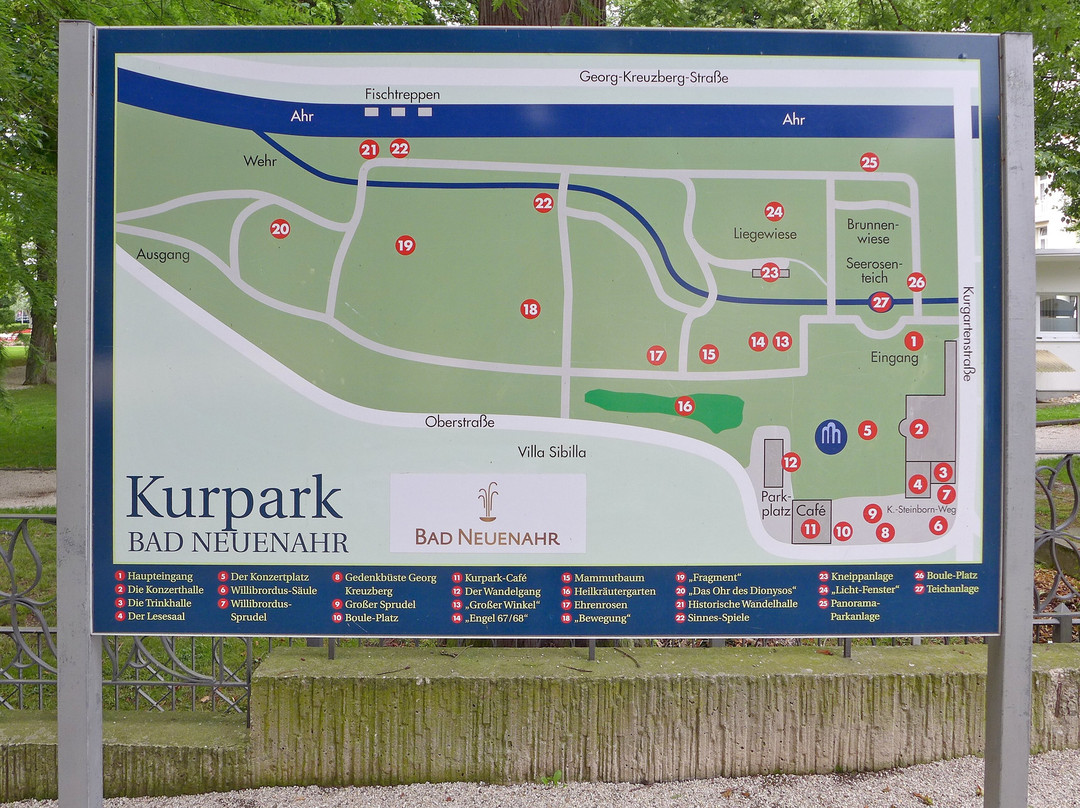 Kurpark-巴特诺因阿尔－阿尔韦勒必去景点