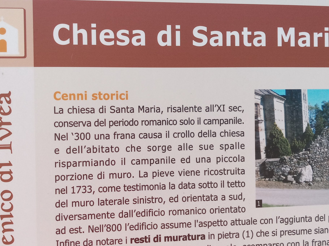 Chiesa DI Santa Maria-Andrate必去景点