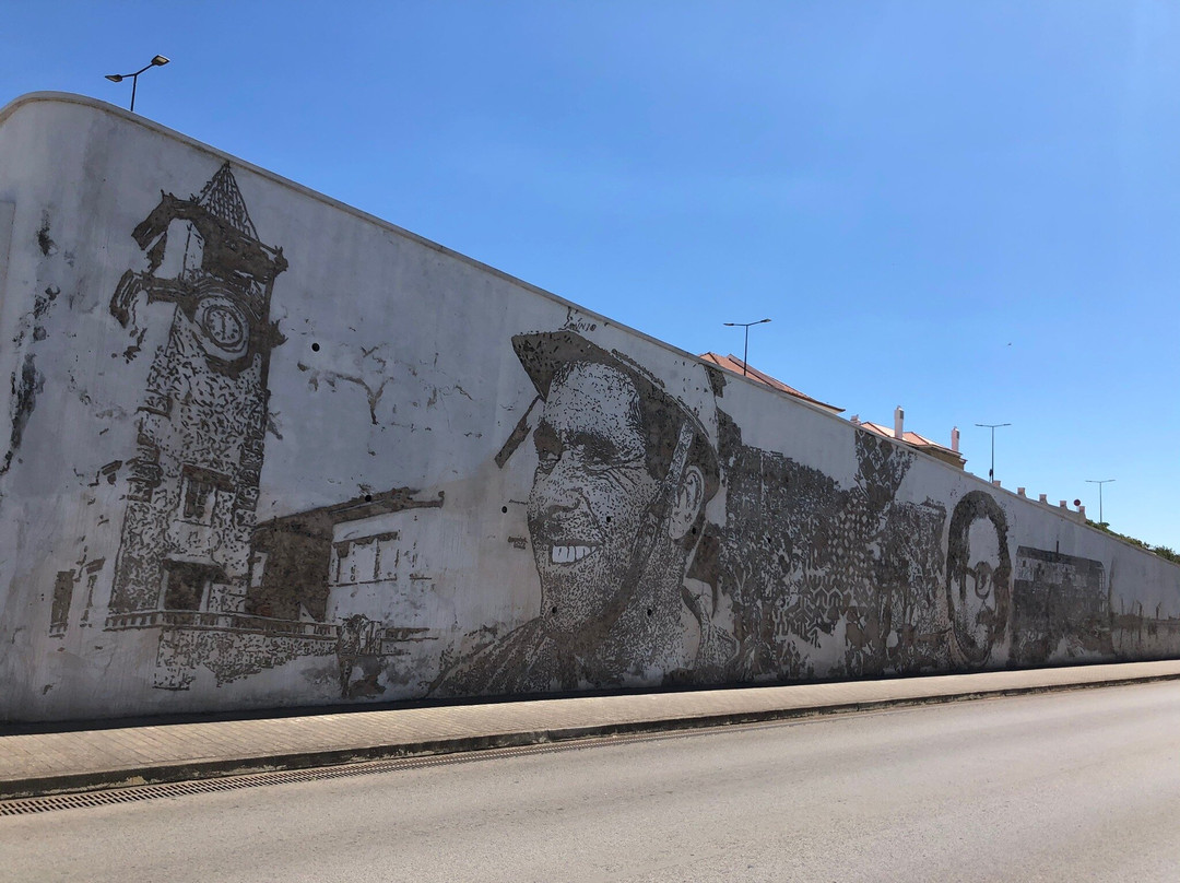 Mural Vhils Barreiro景点图片