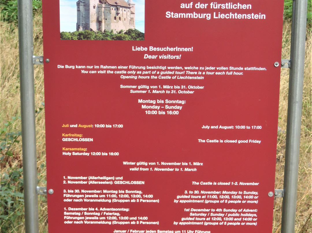Burg Liechtenstein景点图片