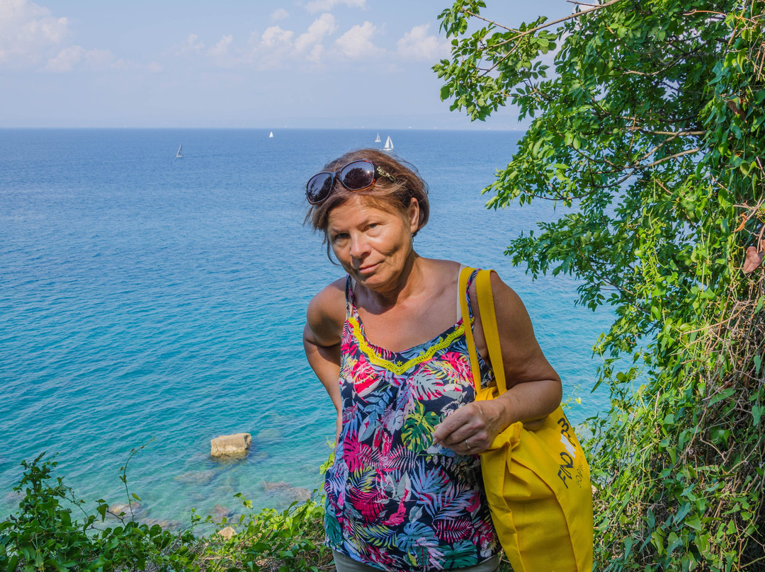 Trail Above the Cliffs of Strunjan