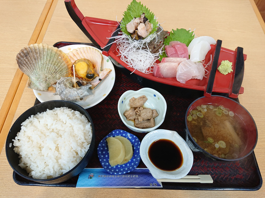 Toba Kaisen Ichiba Umi no Eki Kuroshio, Osatsu-鸟羽市必去景点