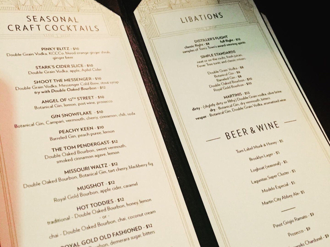 Tom's Town Distilling Co.-堪萨斯城必去景点