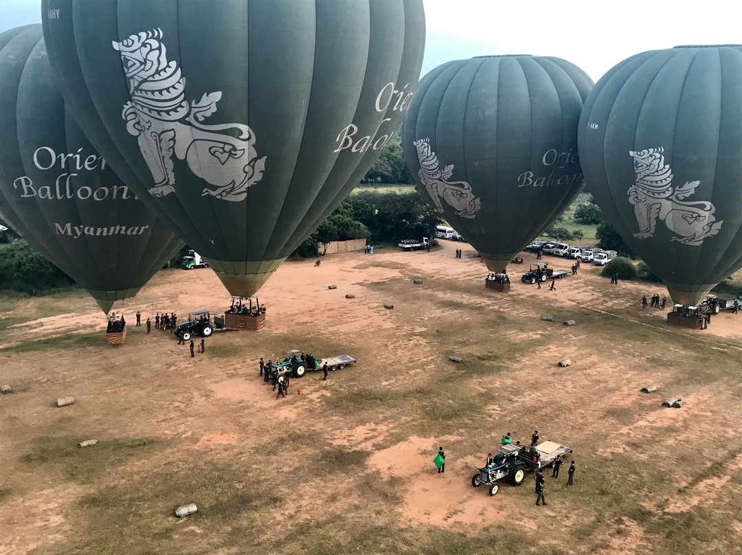 蒲甘热气球之旅景点图片