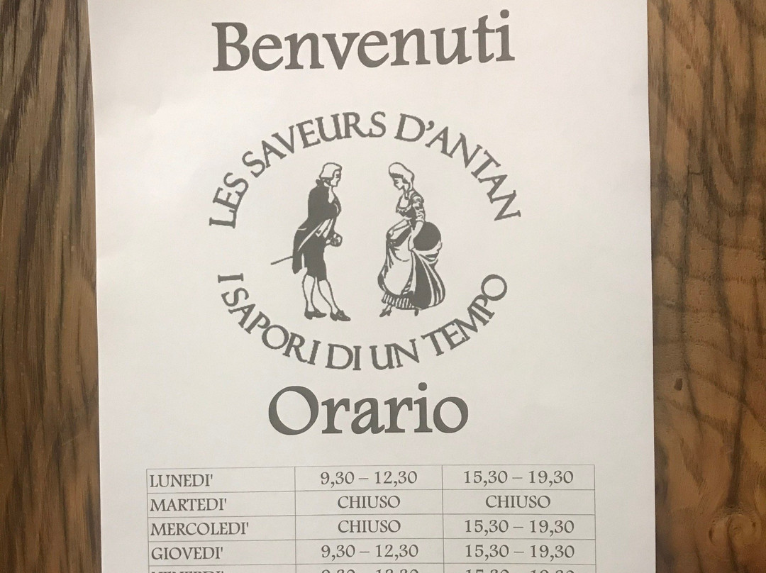 Les Saveurs d'Antan-Saint-Vincent必去景点